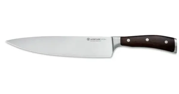 WÜSTHOF Kuchynský nôž Ikon 23 cm / Trojito nitovaná rukoväť / Ručné umývanie (1010530123)