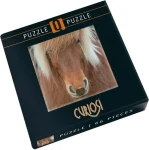 CURIOSI Štvorcové puzzle Q Animal: Kôň
