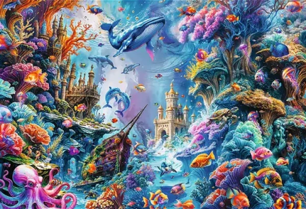 Trefl Puzzle Podvodný svet