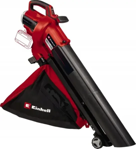 Einhell VENTURRO 36/240 červená/čierna / Aku vysávač a fúkač lístia / 36V (2x18V) / Vak 45 l / Bez aku a nabíjačky (3433640)