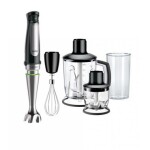 Braun MultiQuick 7 MQ 7045X / tyčový mixér / 1000W / 600ml nádoba / 2x sekacia nádoba / šľahací nástavec (MQ7045X-BR)