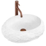 REA - Umývadlo na dosku Mika Light Grey REA-U3223