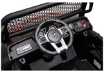Mamido Detské elektrické autíčko Mercedes-Benz Unimog S 4x4 čierne