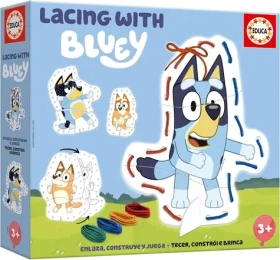 Educa Šnurovacia hračka Bluey