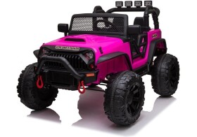 Mamido Elektrické autíčko Jeep Brothers ružové 24V 2x200W