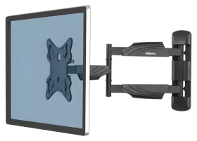 Fellowes Nástenný držiak TV 23-55" čierna / Nástenný držiak TV / naklápací, výsuvný a otočný / VESA do 400x400 mm (8043601)