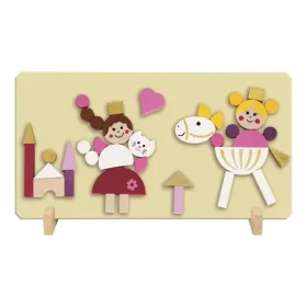 Detoa Magnetické puzzle princeznej