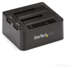 StarTech USB 3.1 Gen 2 dokovacia stanica pre 2x SATA disk / Dokovacia stanica / 2,5"/3,5" / HDD/SSD / čierna (SDOCK2U313)