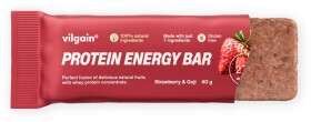 Vilgain Protein Energy Bar – Jahoda a goji 40 g