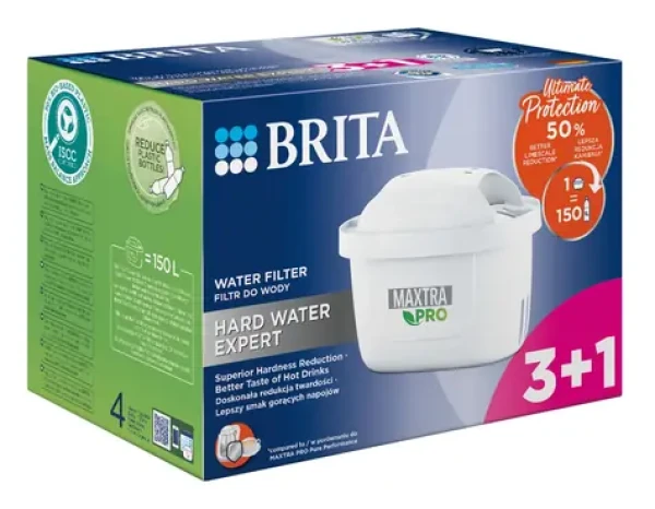 Brita Maxtra Pro Hard Water Expert 4 ks / filtračná vložka (4006387104207)