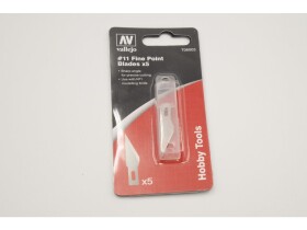 Vallejo T06003 5x čepeľ pre skalpel - špicatá