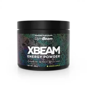 XBEAM Energy Powder - GymBeam (zelené jablko, 360 g) (69022-3-360g-greenapple)