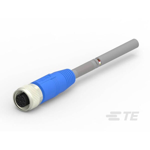 TE Connectivity upravený zástrčkový konektor pre senzory - aktory, T4151320008-007, 1 ks; T4151320008-007