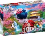 ENJOY Puzzle Gejša v záhrade