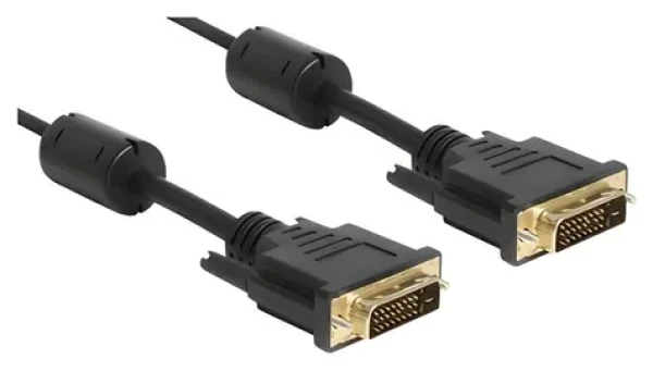 DeLock DVI Dual-Link kábel 1 m / Kábel k monitoru / M/M (83189)