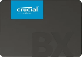 Crucial BX500 500GB / 2.5 SATA III / 3D NAND QLC / R: 550MBps / W: 500MBps / MTBF 1.5mh / 3y (CT500BX500SSD1)