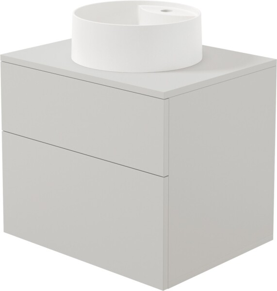 DEANTE - Prizma cashmere kúpeľňová skrinka, s granitovým umývadlom - 360 mm; SDKB6SAU4B