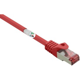 Renkforce RF-5372564 RJ45 sieťové káble, prepojovacie káble CAT 6 S/FTP 10.00 m červená s ochranou, pozlátené kontakty, samozhášavý 1 ks; RF-5372564