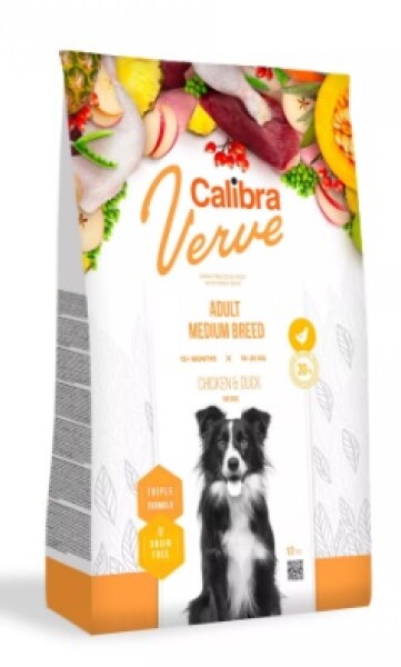 Calibra Verve Dog Adult Medium Chicken/Duck Grain-free