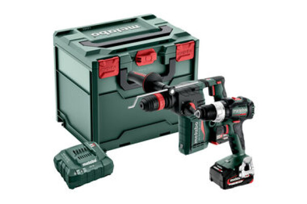 Metabo COMBO SET 2.4.8 18 V / Sada Aku náradie: Aku kombinované kldivo KH 18 LTX BL 24 + Aku skrutkovač BS 18 LT BL / 18 V (MET685219650)