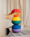 Balančné kamene Stapelstein Rainbow Classic, 6 ks EUR
