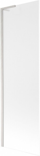 MEXEN/S - Next L vaňová zástena FIX 60 x 150, dekor, nikel kartáčovaná 895-060-000-03-30-97