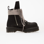 Tenisky Rick Owens Leather Boots - Quad Sole Steel Toe Boot Black EUR 41