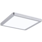 Paulmann 71007 P Atria Shine 11,2W 4000K 190x190 ch m K LED stropné svietidlo LED 11.2 W chróm (matný); 71007