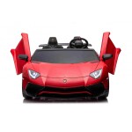 Mamido Detské elektrické autíčko Lamborghini Aventador SV červené