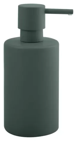 Spirella TUBE-Matt dávkovač mydla matne tmavo zelený / keramika / 300 ml