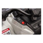 Mamido Detská elektrická štvorkolka Can-Am Outlander ATV 4x200W sivá