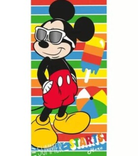 Kids Euroswan Disney Mickey Summer EWA235MK osuška farebná 70x140