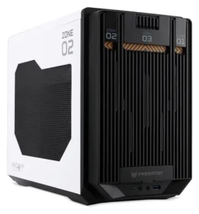 Acer Predator Orion X MI900 biela / PC skriňa / Mini-ITX / RGB / USB-C (DC.Z3XEE.001)