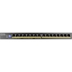 ZyXEL Slimline PoE+ 135W sieťový switch 1 GBit/s funkcia PoE; GS1100-16EPS-EU0101F
