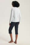 DÁMSKE PYŽAMO DANNA 43686 AW25 grafit S