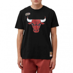 Mitchell Ness NBA Chicago Bulls Tímové tričko logom BMTRINTL1051-CBUBLCK