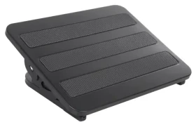 Podnožka MC-831 čierna / Ergonomická podnožka / nastaviteľný sklon / nosnosť 20 kg (MC-831)