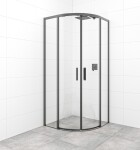 Sprchovací kút štvrťkruh 80x80 cm SAT TEX BB SATTEXSBB80CT SATTEXSBB80CT