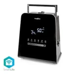 Nedis Zvlhčovač SmartLife čierna / 110 W / 5.5 l / Vlhkomer / Časovač / Diaľkové ovládanie / Nočný režim (HUMI150BKW)
