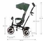 KINDERKRAFT Trojkolka Aston Mystic Green