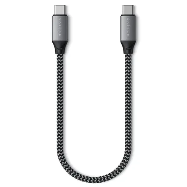 Satechi kábel USB-C 0.25m šedá (ST-TCC10M)