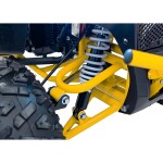 Mamido Detská benzínová štvorkolka RamiGO EXPLORER 110CC žltá