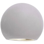 Deko Light Osano II Osano II Nástenné svítidlo G9 25 W sivá; Osano II