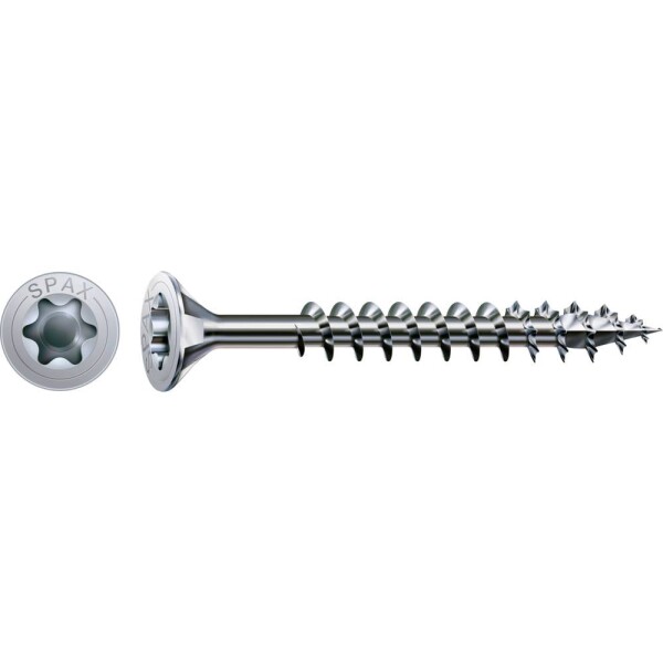 SPAX SPAX Seko-T 1191010500703 skrutka do dreva 5 mm 70 mm Torx, vnútorná korunka šesťhranná ocel glavanizované zinkom 100 ks; 1191010500703