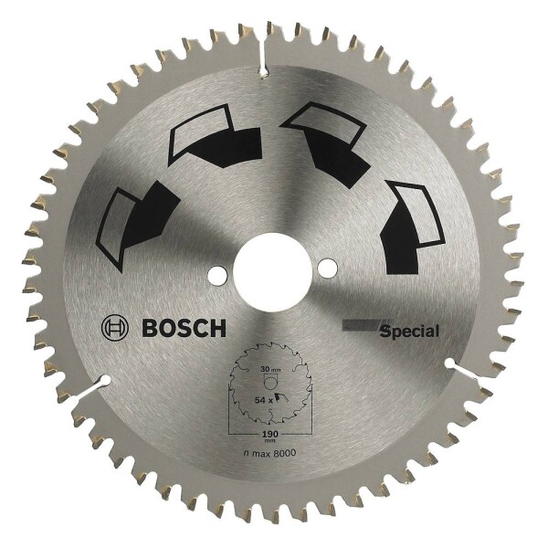 Bosch Accessories Special 2609256896 tvrdokovový pílový kotúč 250 x 30 mm Počet zubov (na palec): 80 1 ks; 2609256896