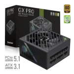 Gamemax GX PRO 1050G / Zdroj / ATX / 1050W / 80 PLUS Gold / Plne modulárne (GX PRO 1050G)