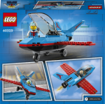 LEGO® City 60323 Kaskadérske lietadlo