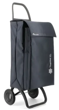 Rolser Termo XL MF RG tmavo šedá / Nákupná taška na kolieskach / 43 l / nosnosť 50 kg
