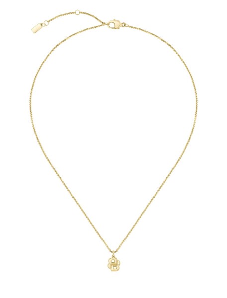 Hugo Boss Originálny dámsky pozlátený náhrdelník Double B 1580747