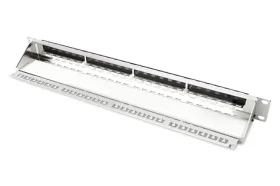 Digitus / Patch panel / 19" / 24 portov / tienený / neosadený / 1U (DN-91411-G)